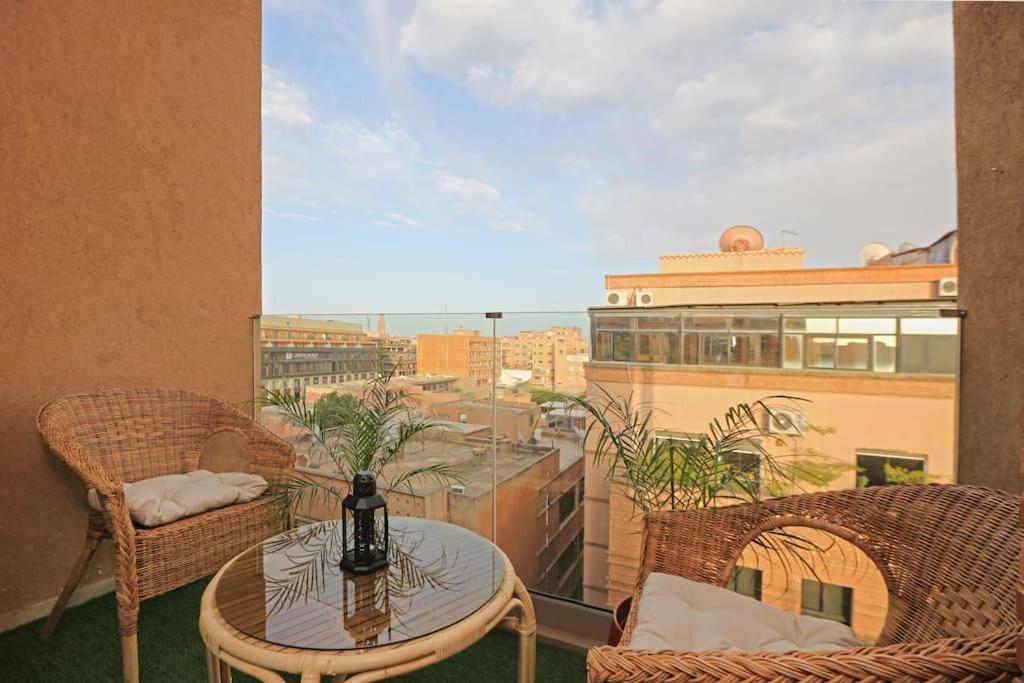 Elegant And Brand New Appart In Hypercenter Of Marrakech Marrakesh Bagian luar foto